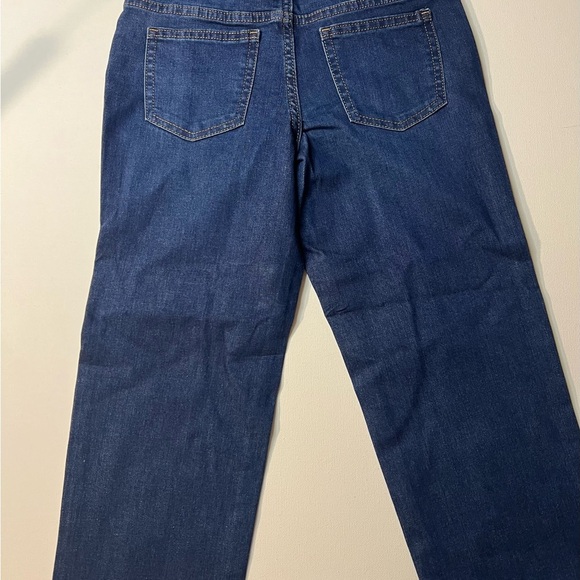 NWT Wonder Nation Girl's Dark Blue Straight Leg Jeans Clean Core Size 8 (H1) - Picture 7 of 7